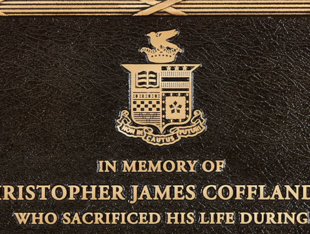 Memorial plaque